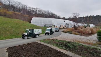 Selvo auto v botanické zahradě v Praze