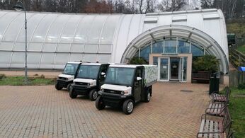 Selvo auto v botanické zahradě v Praze